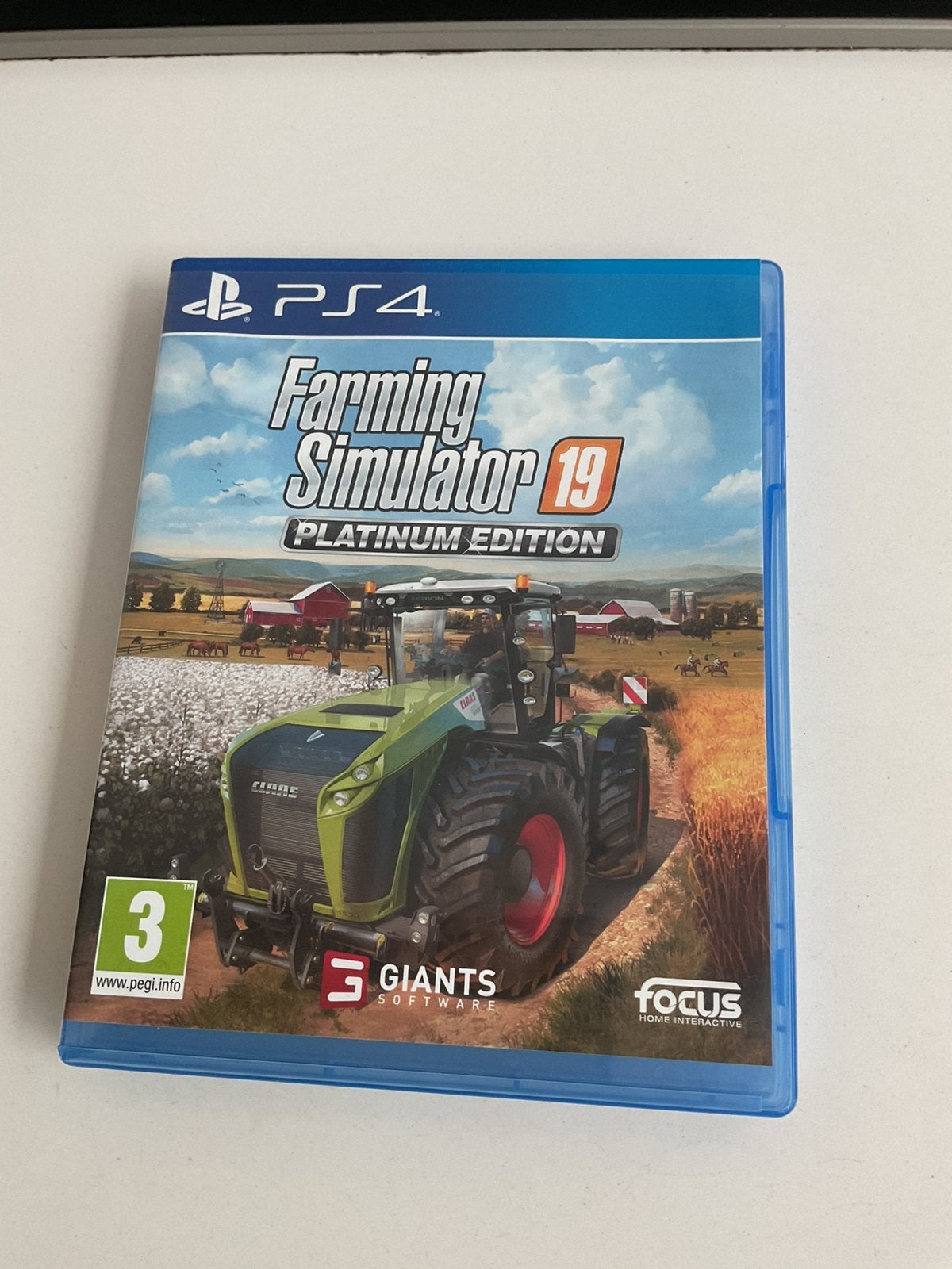 Farming Simulator 19 voor de Ps4, Spelcomputers en Games, Ophalen, 1 speler, Zo goed als nieuw, Vanaf 3 jaar