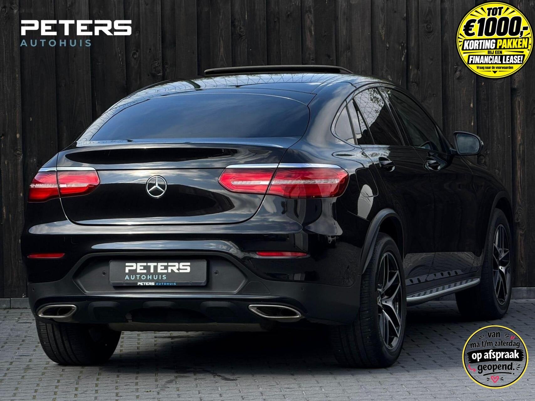 Mercedes GLC-klasse Coupé 250 4MATIC Premium| 1e eigenaar|, Auto's, Gebruikt, 4 cilinders, Leder, Bedrijf