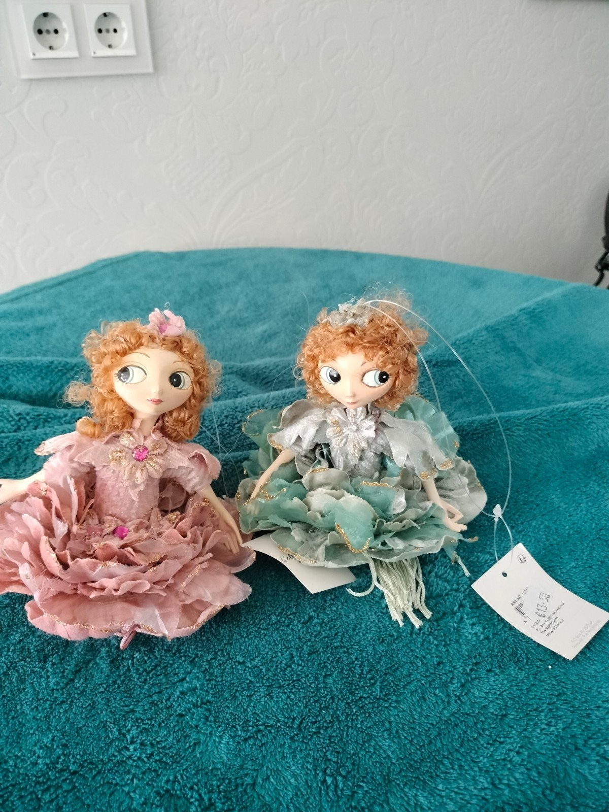 Set van 2 handgemaakte poppen - Uniek design, Verzamelen, Ophalen, Zo goed als nieuw, Pop