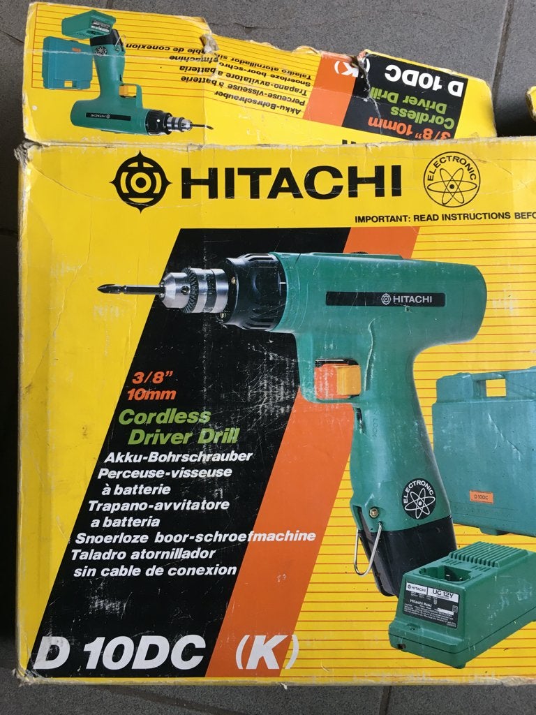 Hitachi schroef boor machine, Ophalen, Gebruikt