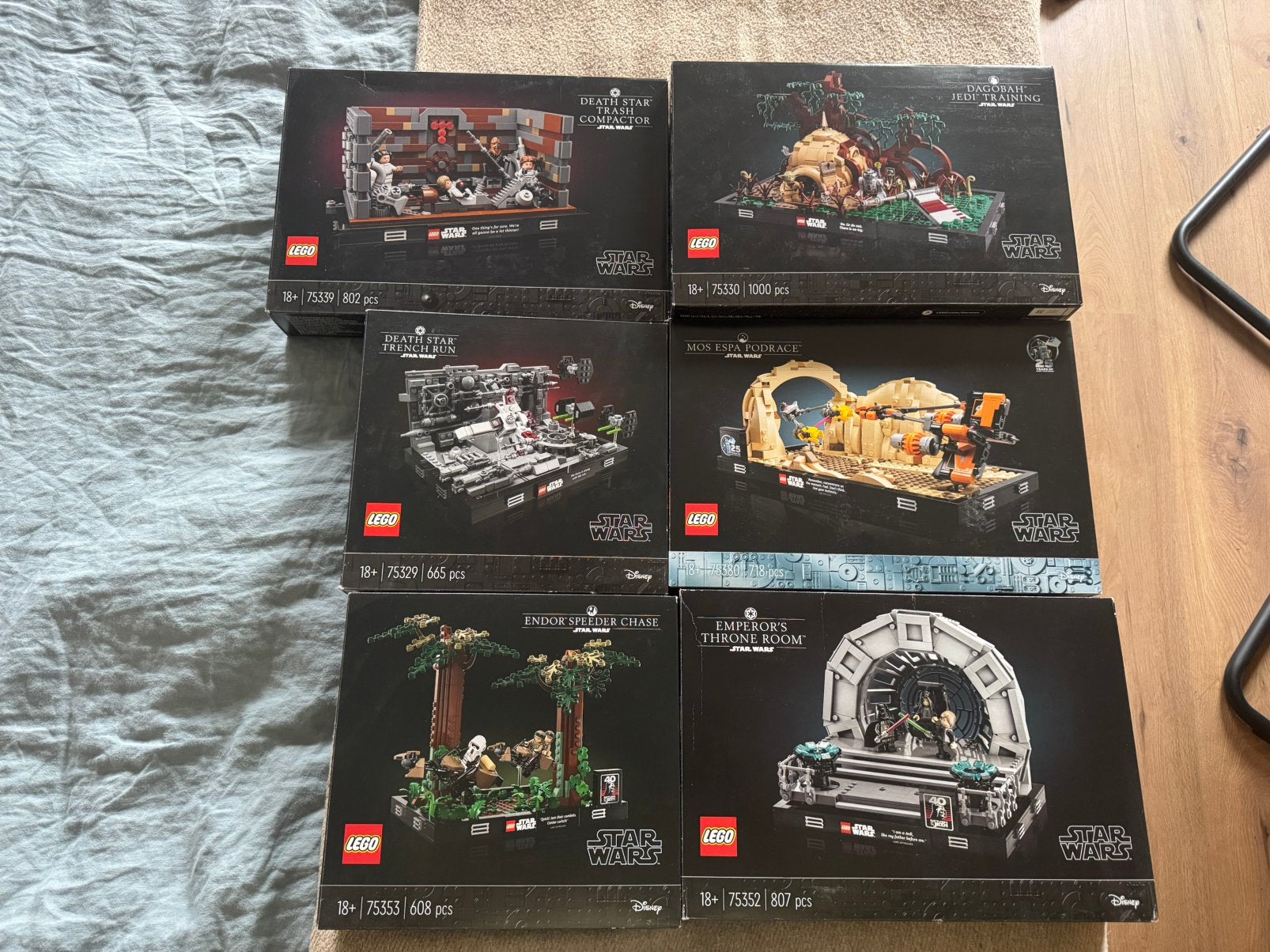 LEGO Star Wars Diorama’s (Compleet), Ophalen, Zo goed als nieuw