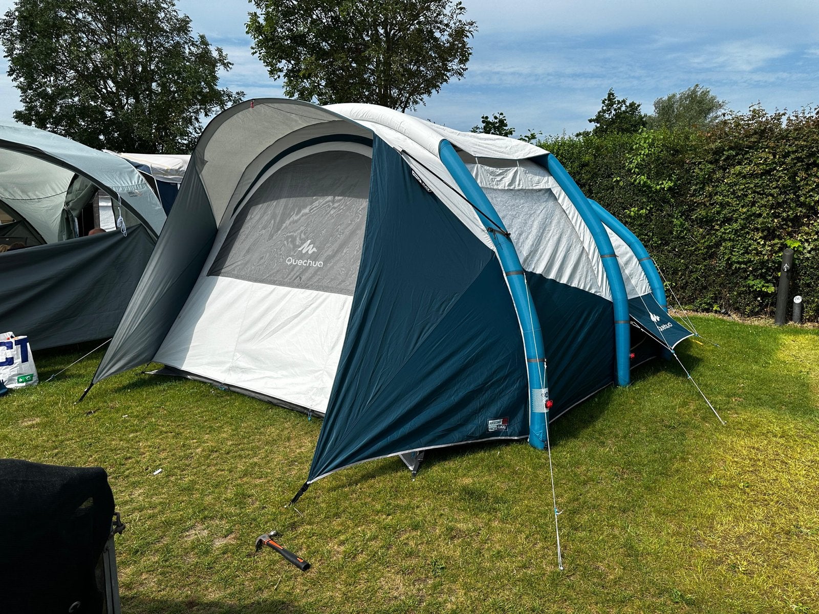 Decathlon Fresh & Black 5.2 Opblaasbare Tent, Caravans en Kamperen, Ophalen, Gebruikt, Tot en met 5