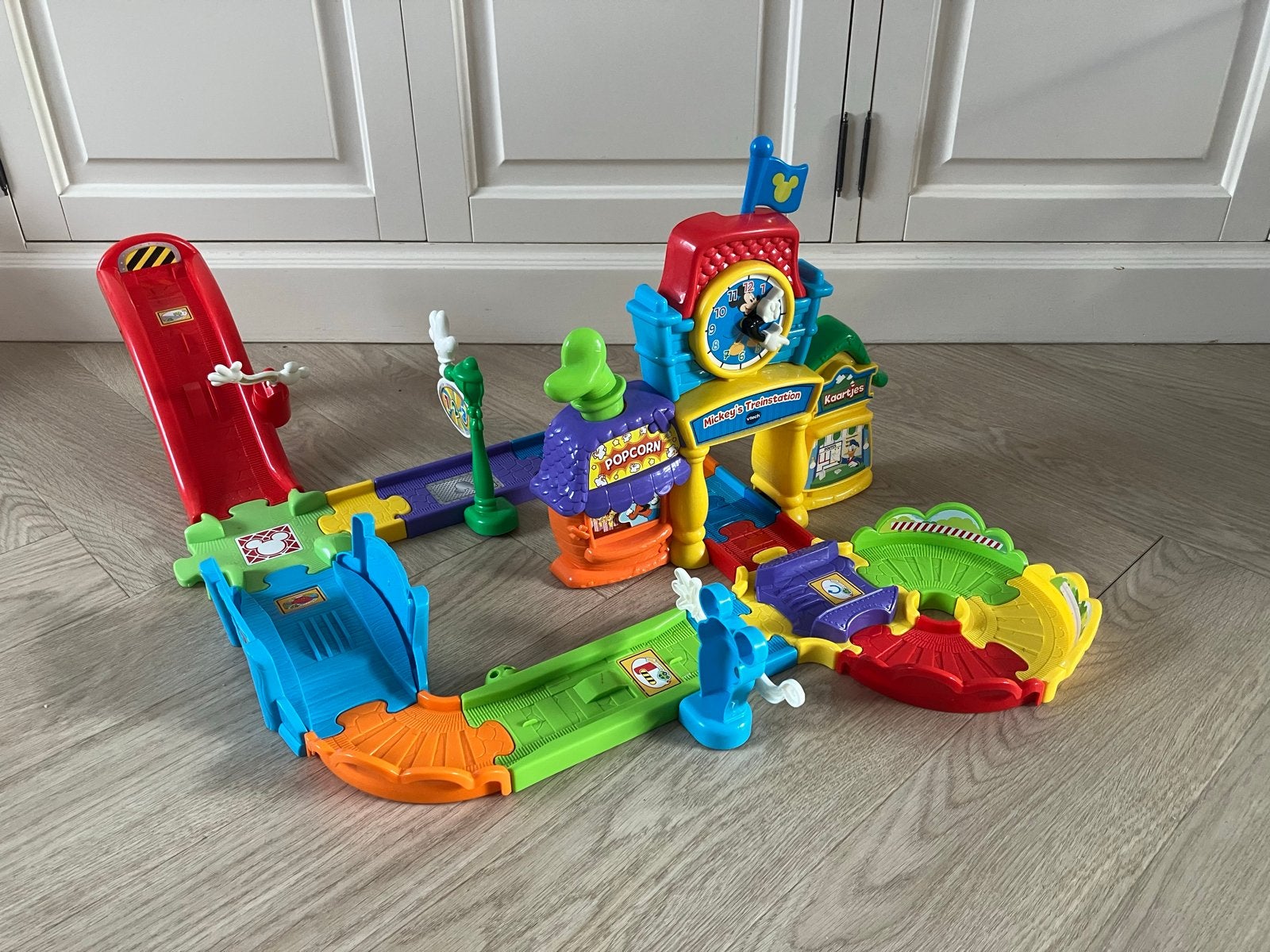 VTech Toet Toet Auto's Mickey Mouse Racebaan, Kinderen en Baby's, Overige merken, Zelf te bouwen, Ophalen of Verzenden, Overige aandrijving