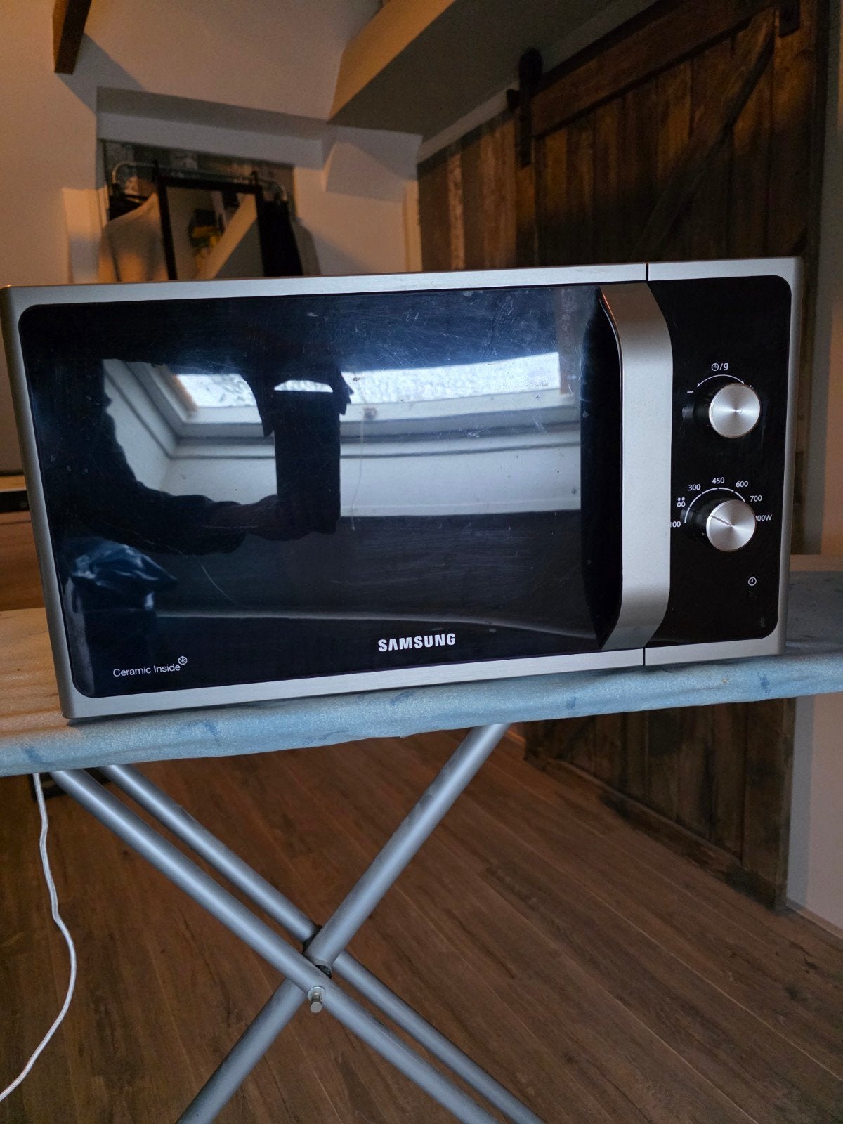 SAMSUNG magnetron 800W, Witgoed en Apparatuur, Ophalen, Gebruikt, Magnetron, Draaiplateau