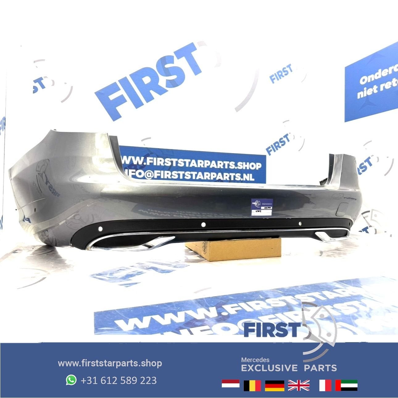 W205 achterbumper Mercedes C Klasse estate S205 2014-2019 A2, Auto-onderdelen, Gebruikt, -, Ophalen of Verzenden, Achter