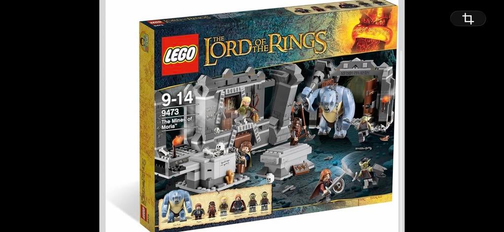 Nieuwe LEGO Lord of the Rings: The Mines of Moria (9473), Kinderen en Baby's, Speelgoed | Duplo en Lego, Ophalen, Nieuw, Complete set
