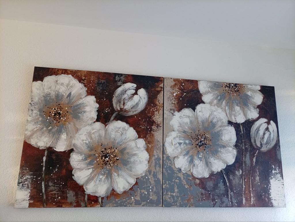 2 schilderijen te koop aangeboden, Antiek en Kunst, Ophalen