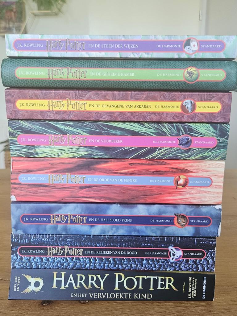 Boekenserie Harry Potter compleet, Ophalen, Gelezen