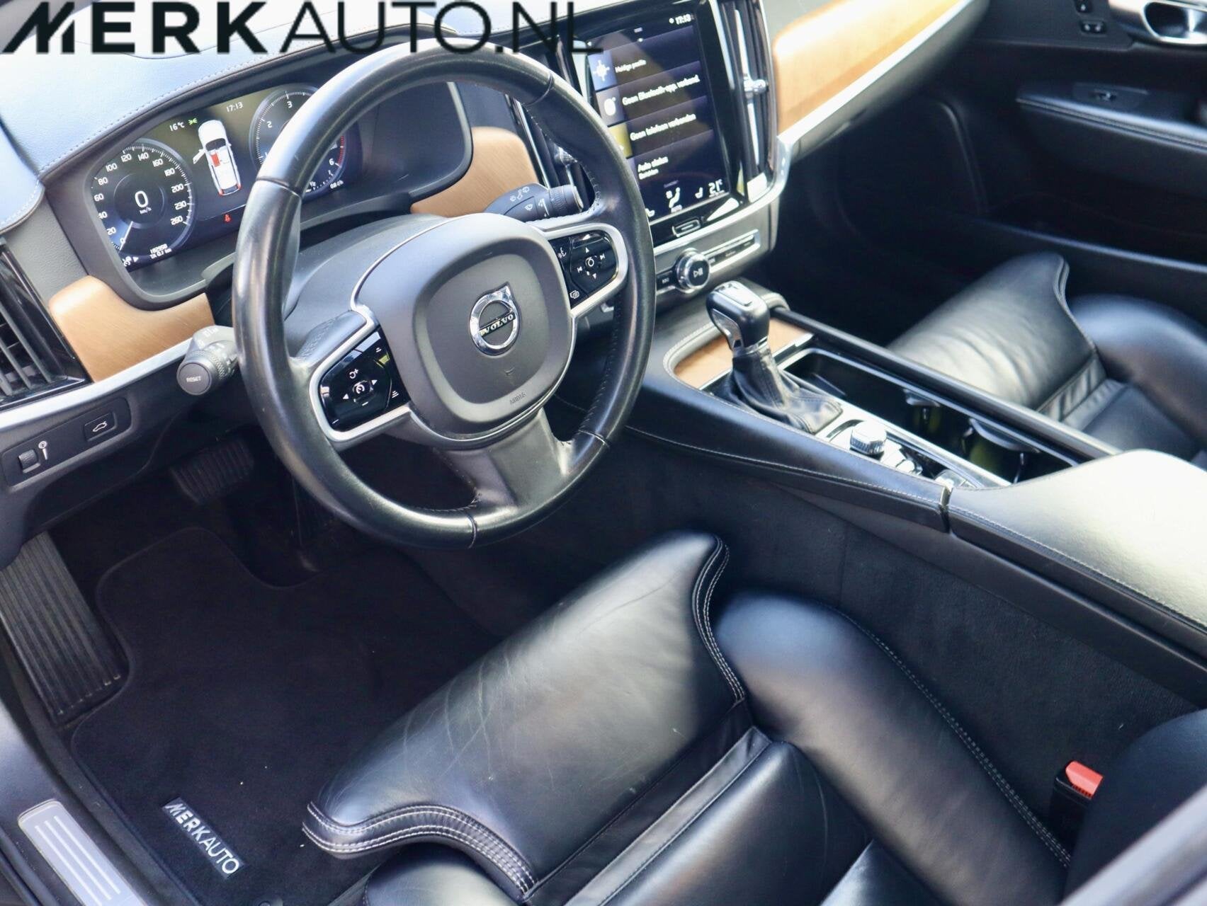 Volvo V90 2.0 D4 Inscription, Auto's, 1969 cc, Leder, Diesel, Te koop