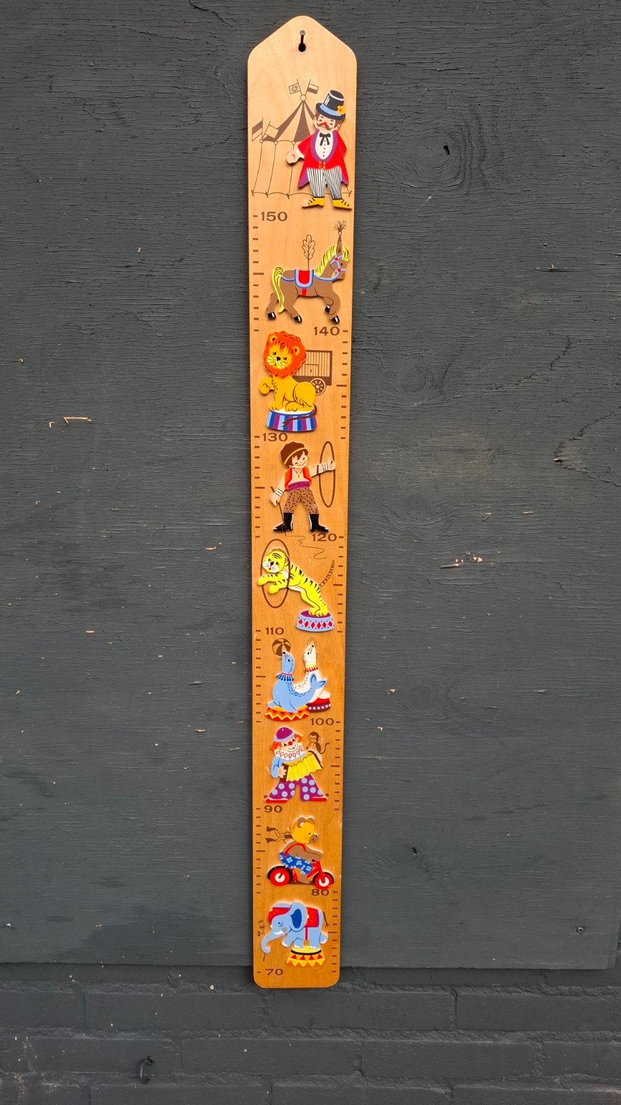 Merkens Kunst Groeimeter Zirkus 1981 - Made in Germany, Ophalen, Jongen of Meisje