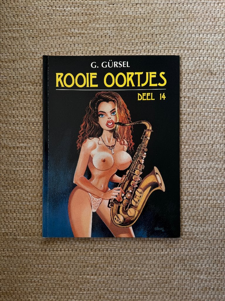 Stripboek Rooie Oortjes Deel 14, Eén stripboek, Ophalen of Verzenden, Zo goed als nieuw