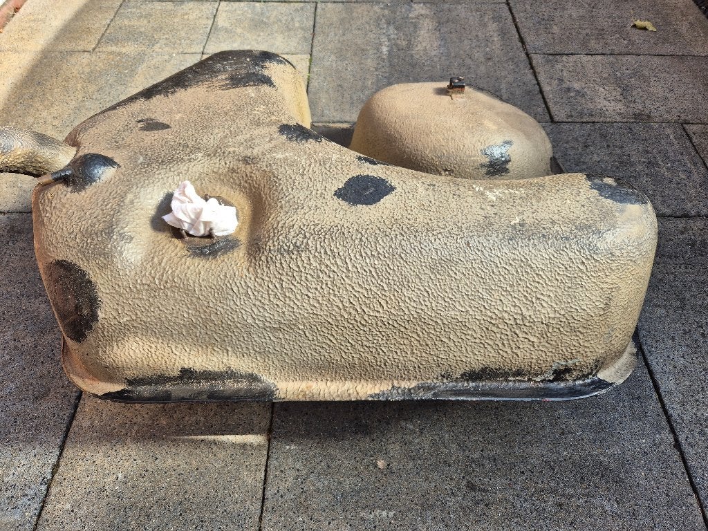 Porsche 911 G benzinetank, Ophalen, Oldtimer onderdelen