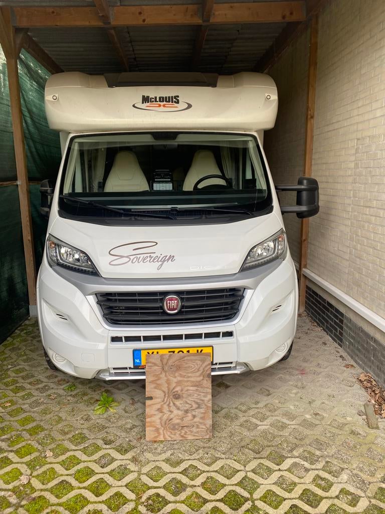 camper mc louis Sovereign type 474, Caravans en Kamperen, Campers, Ringverwarming, Fiat, 7 tot 8 meter, Particulier