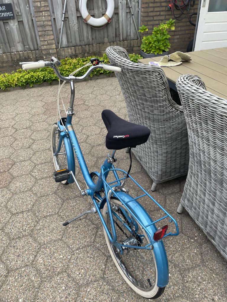 Leuke camping fiets, Fietsen en Brommers, Fietsen | Dames | Damesfietsen, Ophalen of Verzenden, Gebruikt, Overige merken