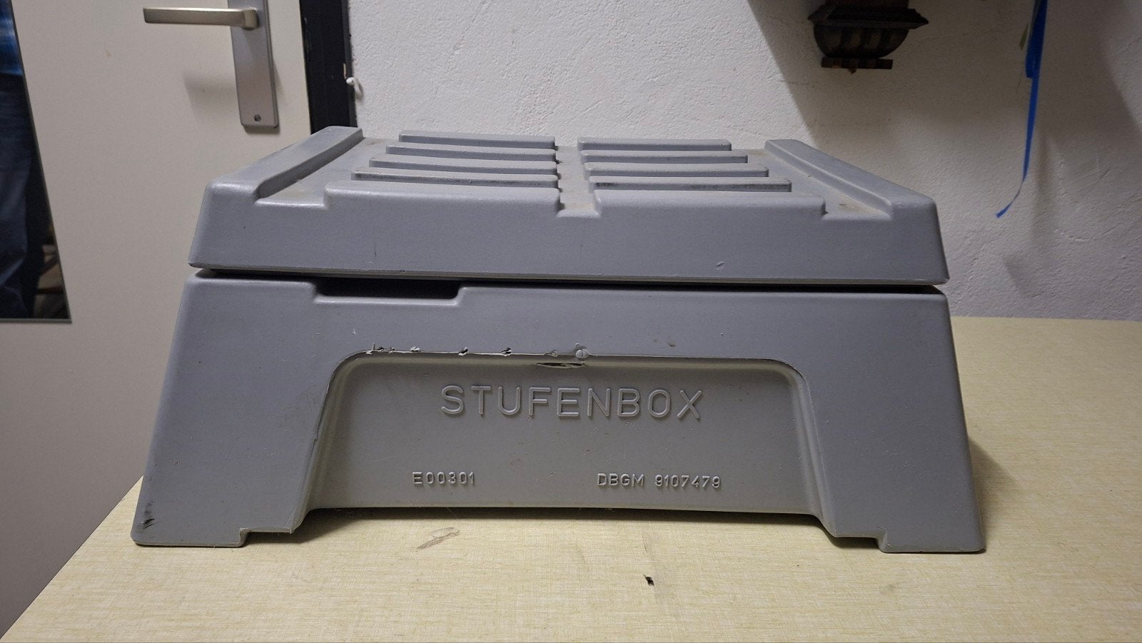 Originele Stufenbox, Ophalen