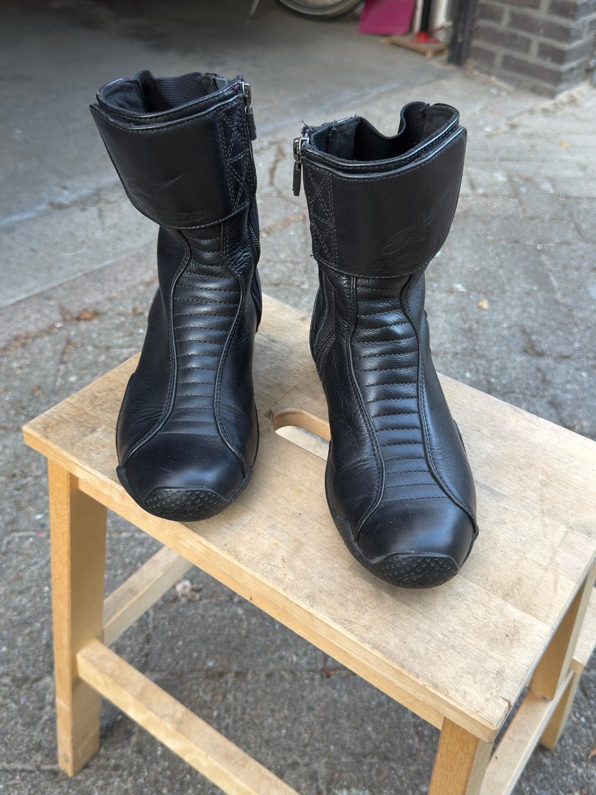 Alpinestars Dames motorlaarsjes 38 in prima staat., Motoren, Kleding | Motorkleding, Ophalen of Verzenden, Tweedehands, Dames