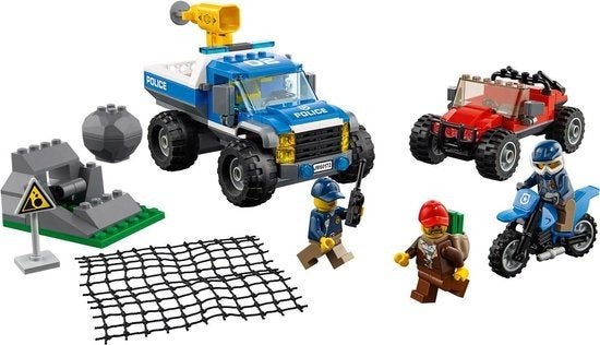 Lego City Modderwegachtervolging - (60172), Ophalen of Verzenden, Zo goed als nieuw