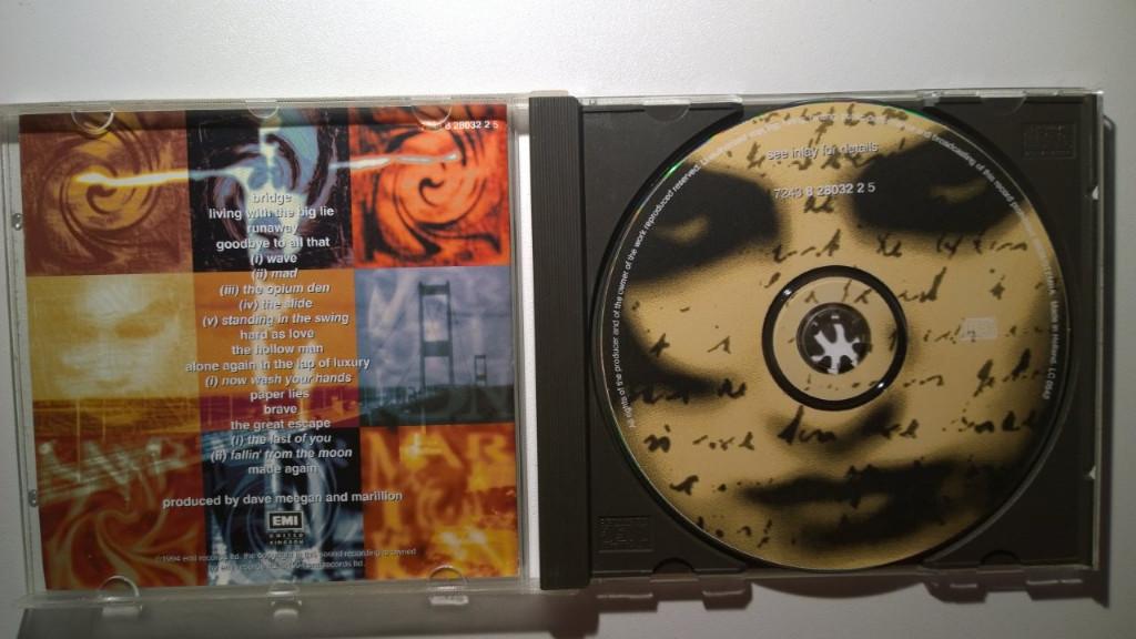 Marillion - Brave, Ophalen of Verzenden, Zo goed als nieuw, Progressive