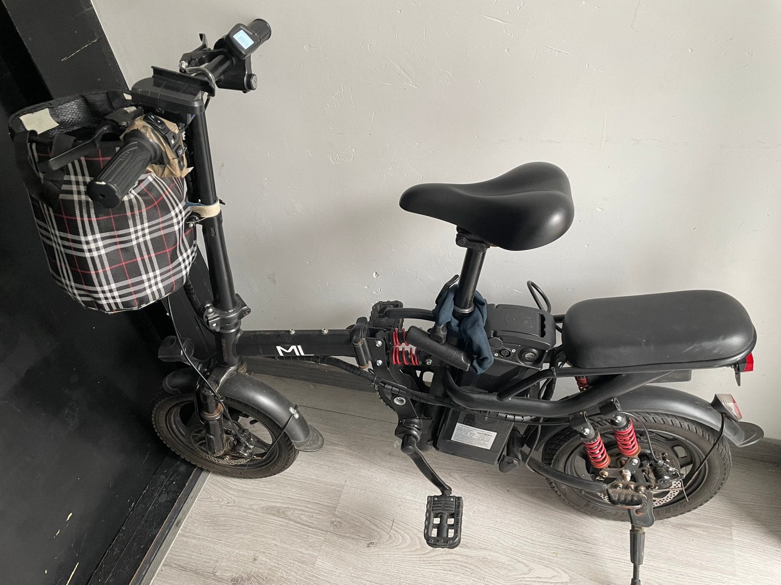 ML Folding Electric Bike, Ophalen of Verzenden, Zo goed als nieuw, 20 inch of meer