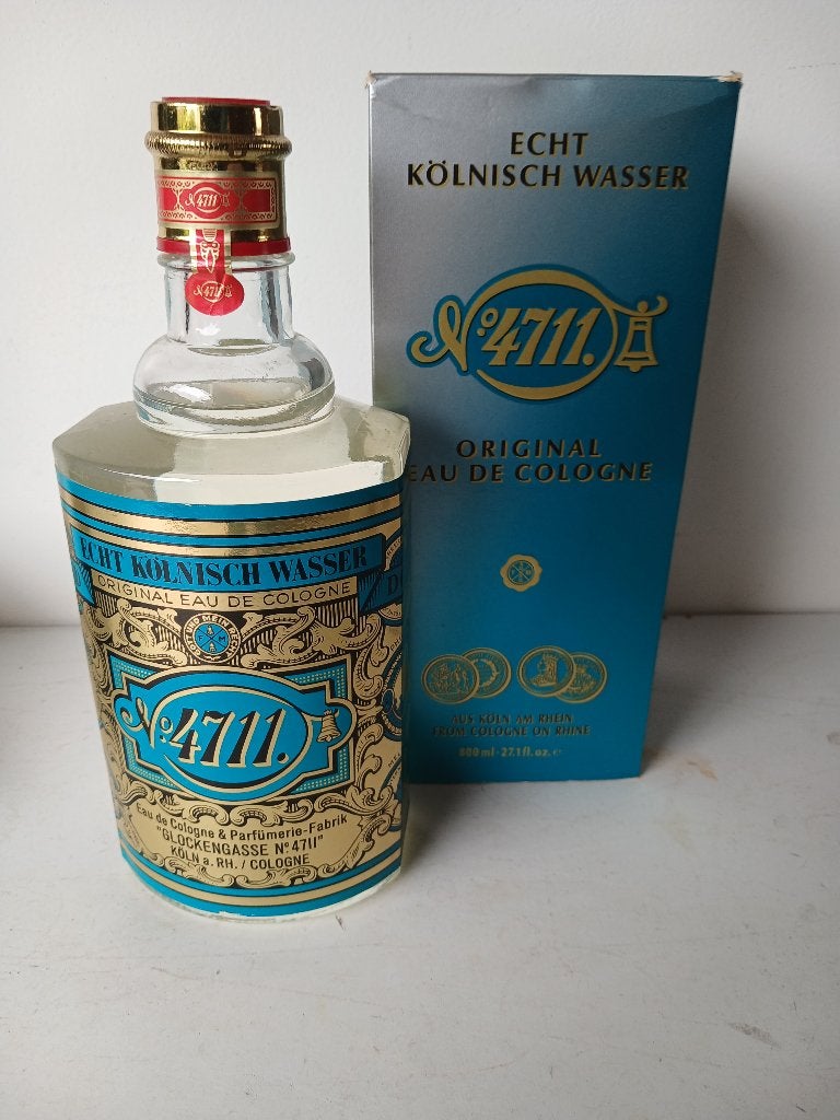 4711 Echt Kölnisch Wasser flacon 800 ml. !!!, Verzamelen, Parfumverzamelingen, Verzenden, Nieuw, Parfumfles, Gevuld