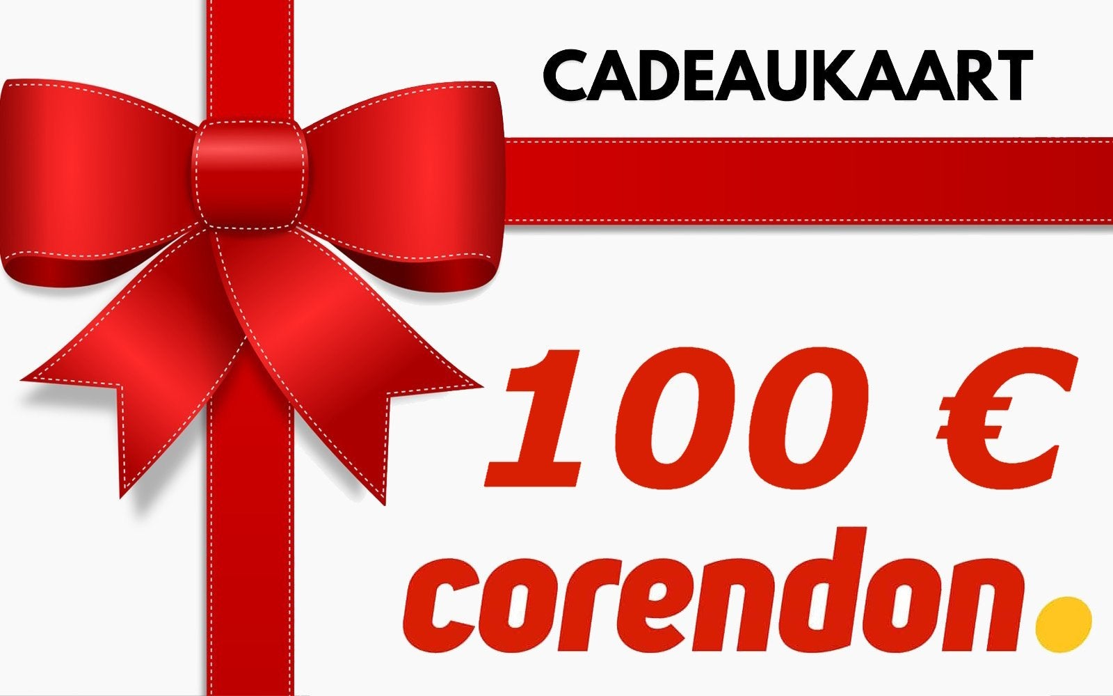 Corendon waardebon t.w.v. €100, Eén persoon, Kortingsbon, Arrangement, Overige typen