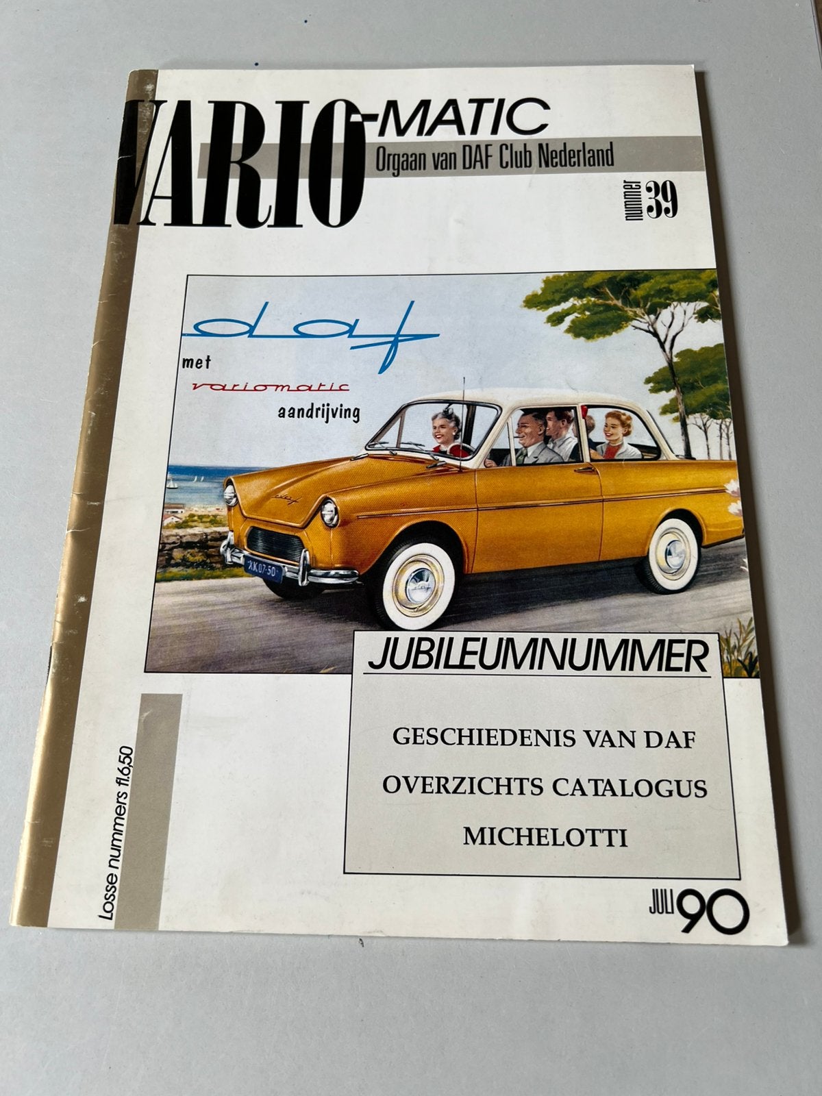 Vario-matic. Orgaan van DAF Club Nerderland., Ophalen of Verzenden, Zo goed als nieuw, Overige merken
