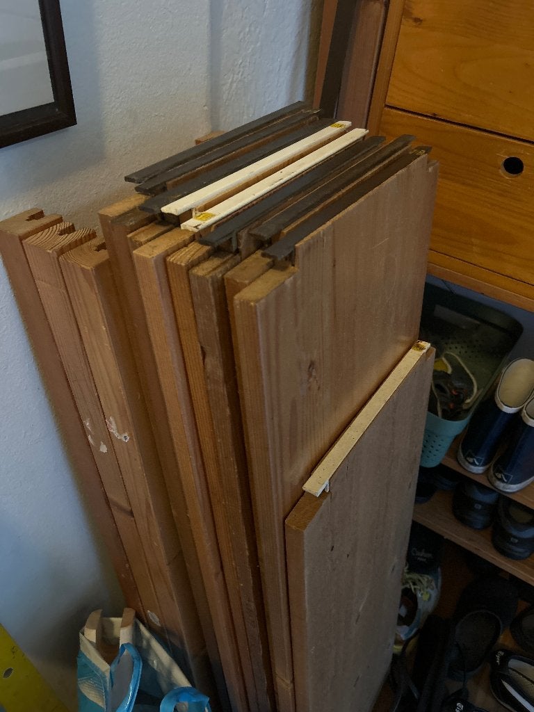 Lundia planken + ladenblok 30 diep, Ophalen, Gebruikt