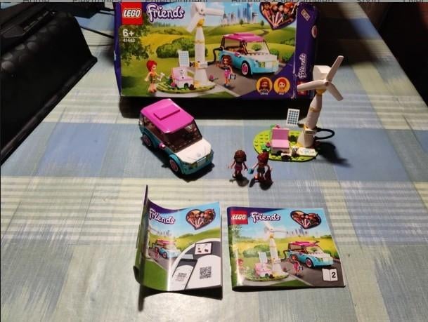 Lego Friends Olivia's Electric Car 41443, Gebruikt, Lego, Friends, Ophalen of Verzenden