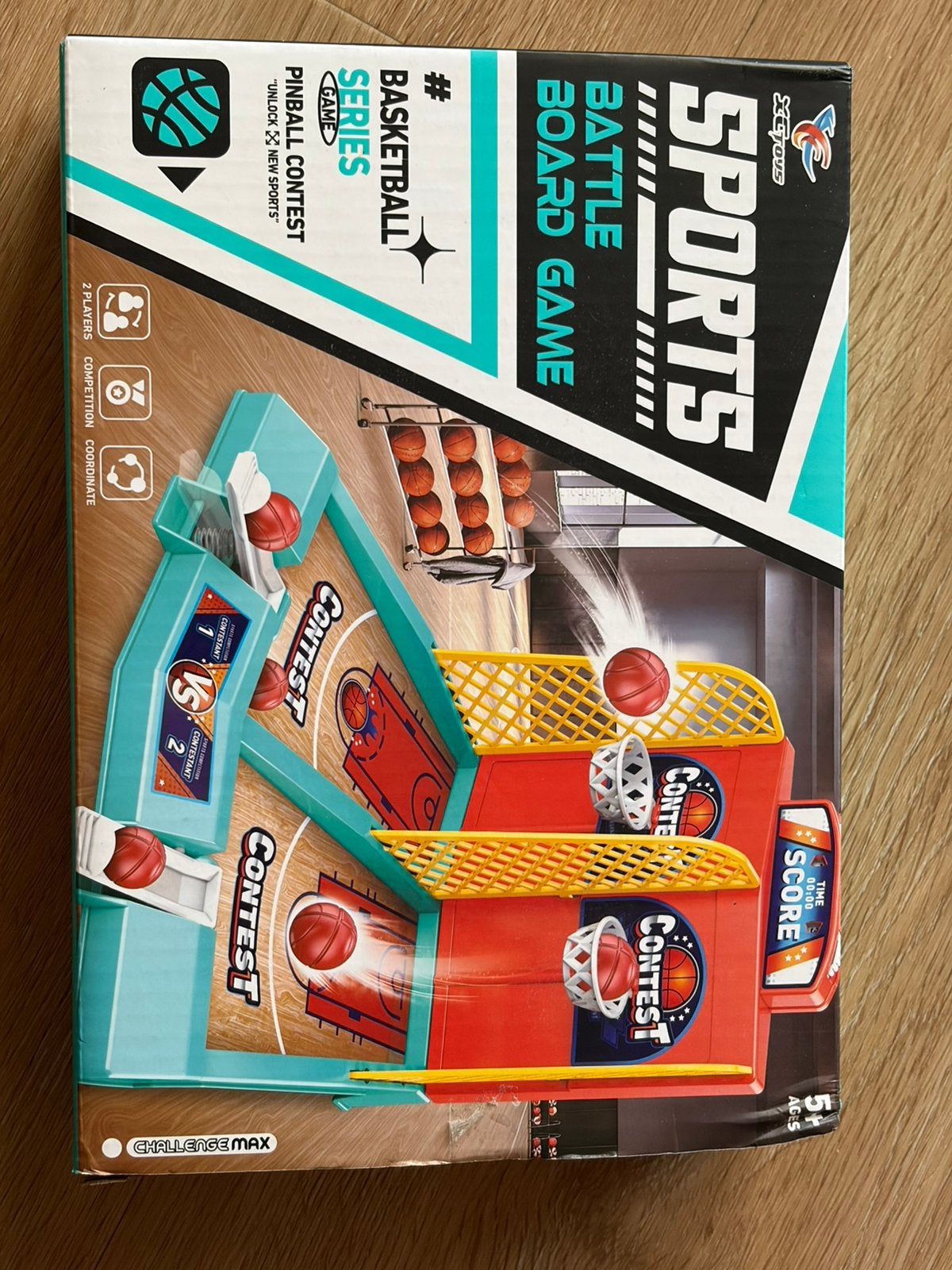 Basketball: battle board game, Sport en Fitness, Basketbal, Ophalen, Zo goed als nieuw