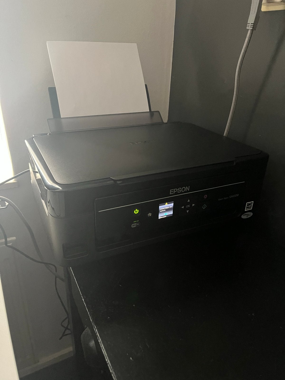 Epson Stylus SX430W All-in-One Printer met Wi-Fi, Computers en Software, Ophalen, Gebruikt, Inkjetprinter, All-in-one