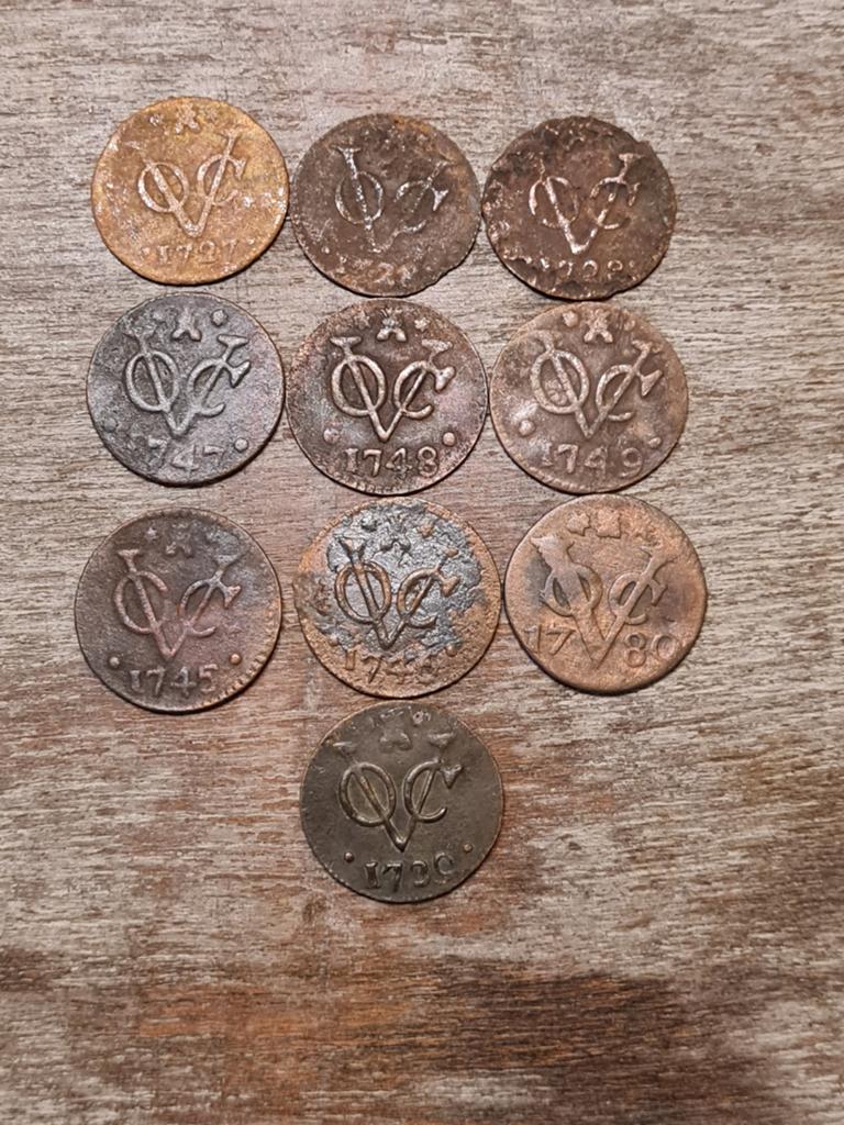 Set VOC-duiten (#1), Ophalen of Verzenden, Vóór koninkrijk, Overige waardes