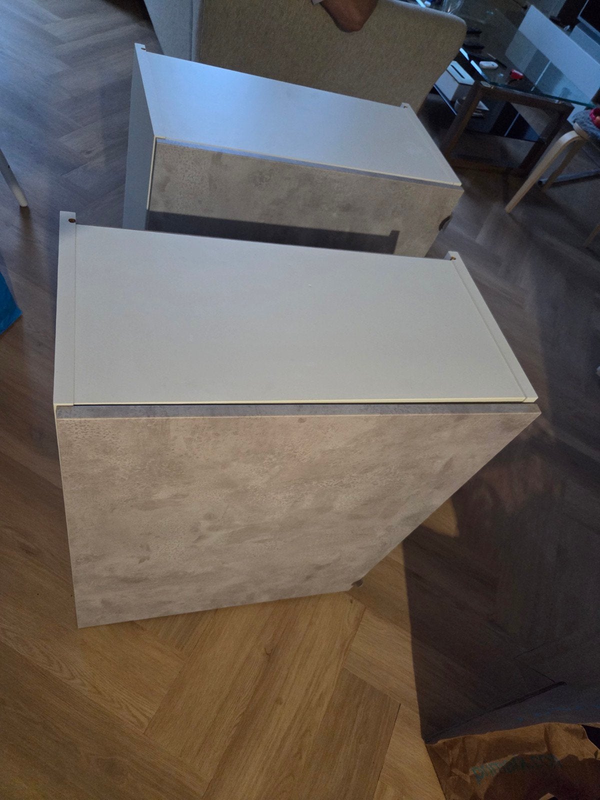 2x IKEA ENHET kastjes 60x30x75 - Zo goed als nieuw, Ophalen, Zo goed als nieuw