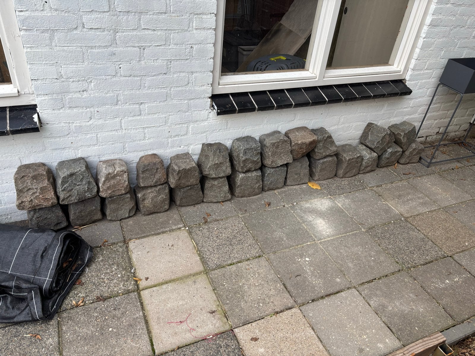 Gebruikte kinderkoppen van natuursteen, Ophalen, Gebruikt, Klinkers, Natuursteen