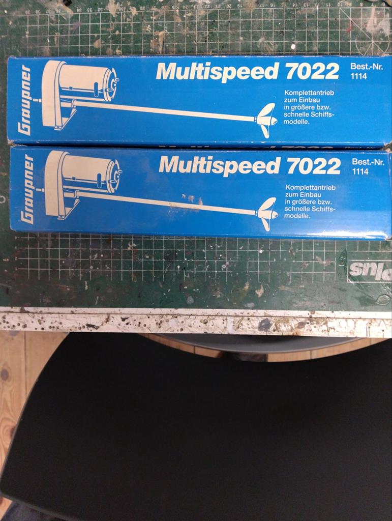 Graupner Multispeed 7022 nr1114, Ophalen of Verzenden, Nieuw
