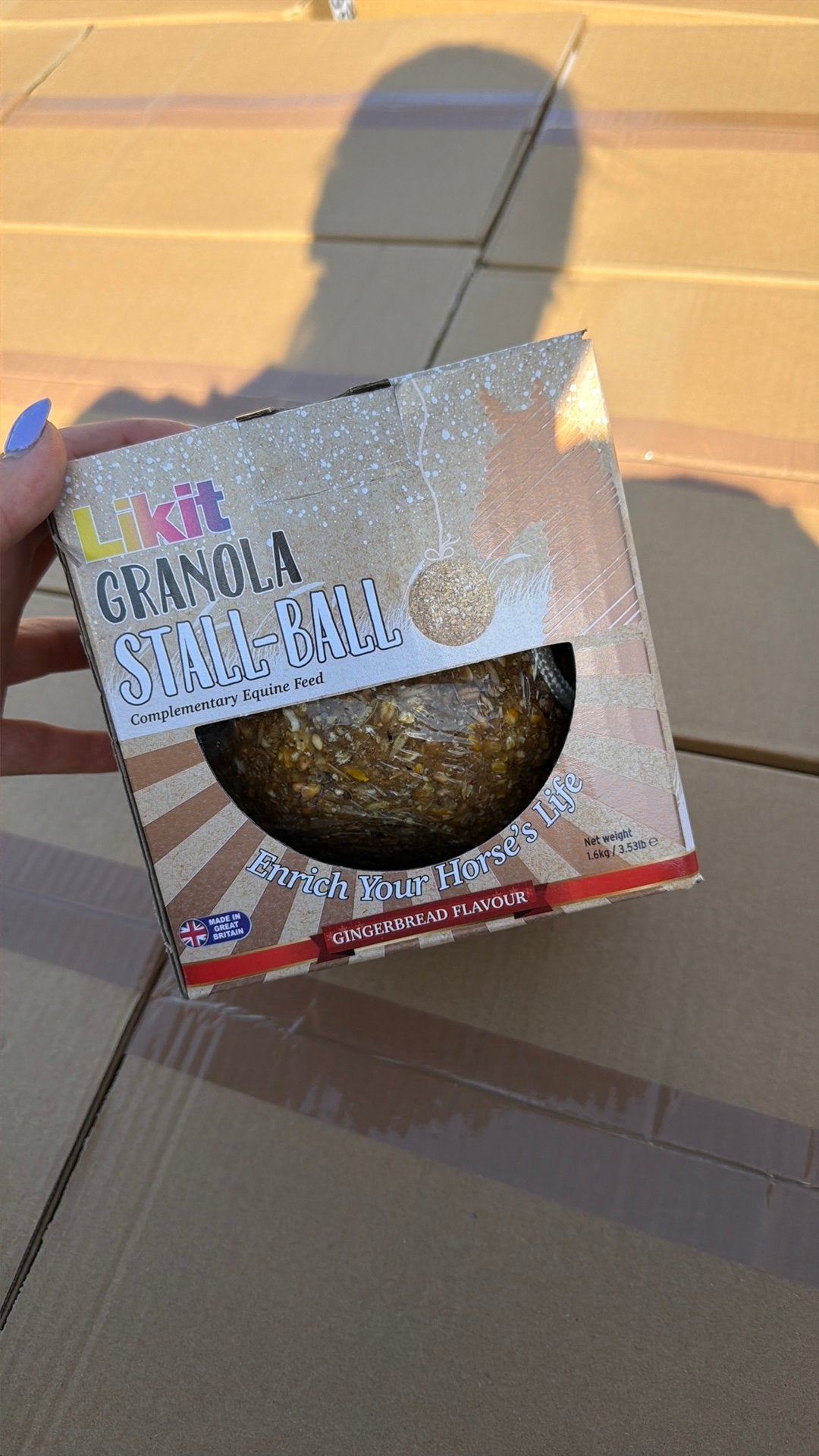 Granola stal bal, Ophalen of Verzenden, Zo goed als nieuw