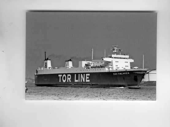 scheepvaart-foto-tor finlandia, Ophalen of Verzenden, Zo goed als nieuw, Motorboot, Boek of Tijdschrift
