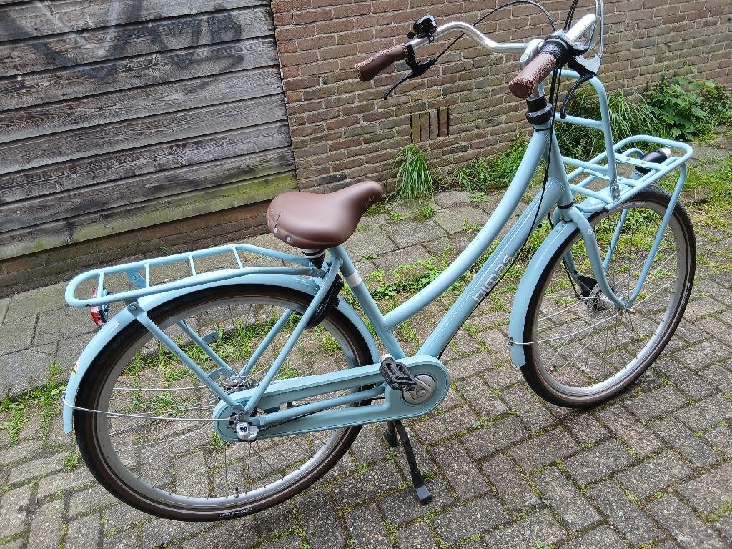 Dames/meisjesfiets 28 inch, Fietsen en Brommers, Terugtraprem, Versnellingen, Zo goed als nieuw, 50 tot 53 cm