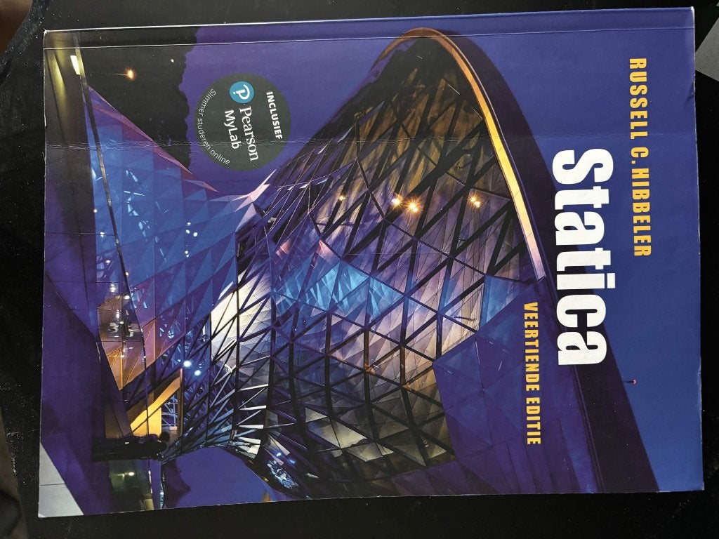 Statica 14e druk, Overige vakken, Ophalen of Verzenden, Zo goed als nieuw, Russell C. Hibbeler