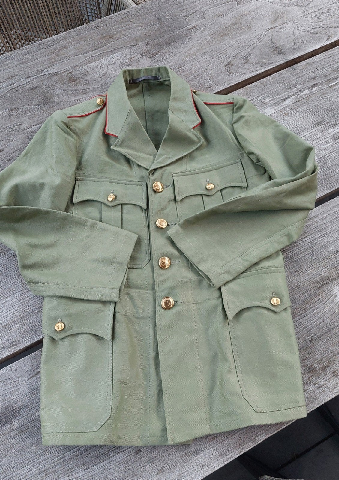 Vintage PTT zomeruniform 1961 uniform maat 46, Ophalen of Verzenden, Zo goed als nieuw