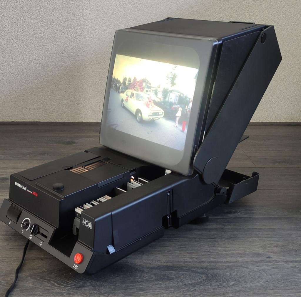 REFLECTA AFM DAGLICHT DIAPROJECTOR met RESERVELAMP, Ophalen of Verzenden