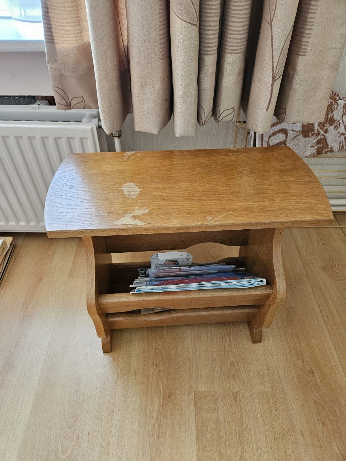 Krantenbak/ opbergkast, Huis en Inrichting, Woonaccessoires | Krantenbakken en Lectuurbakken, Ophalen, Gebruikt