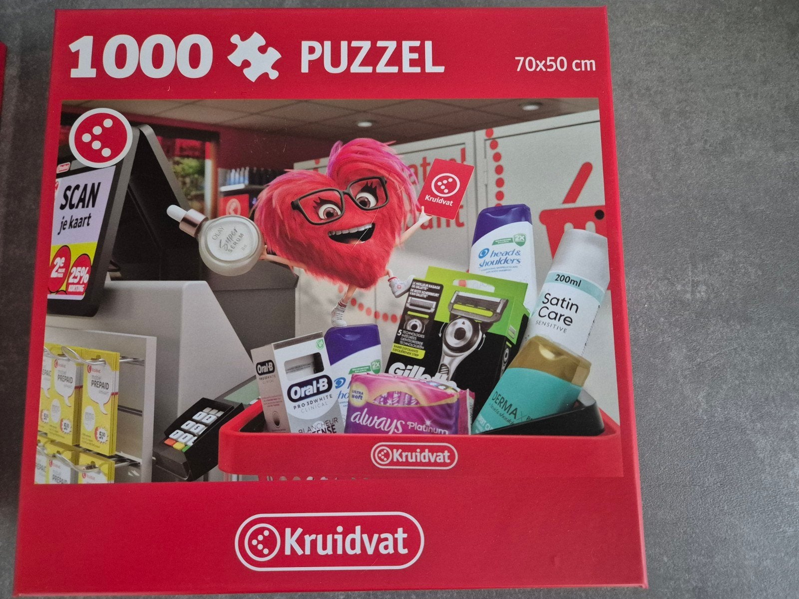 2 puzzels kruidvat, Een of twee spelers, Ophalen of Verzenden, Nieuw, Kruidvat