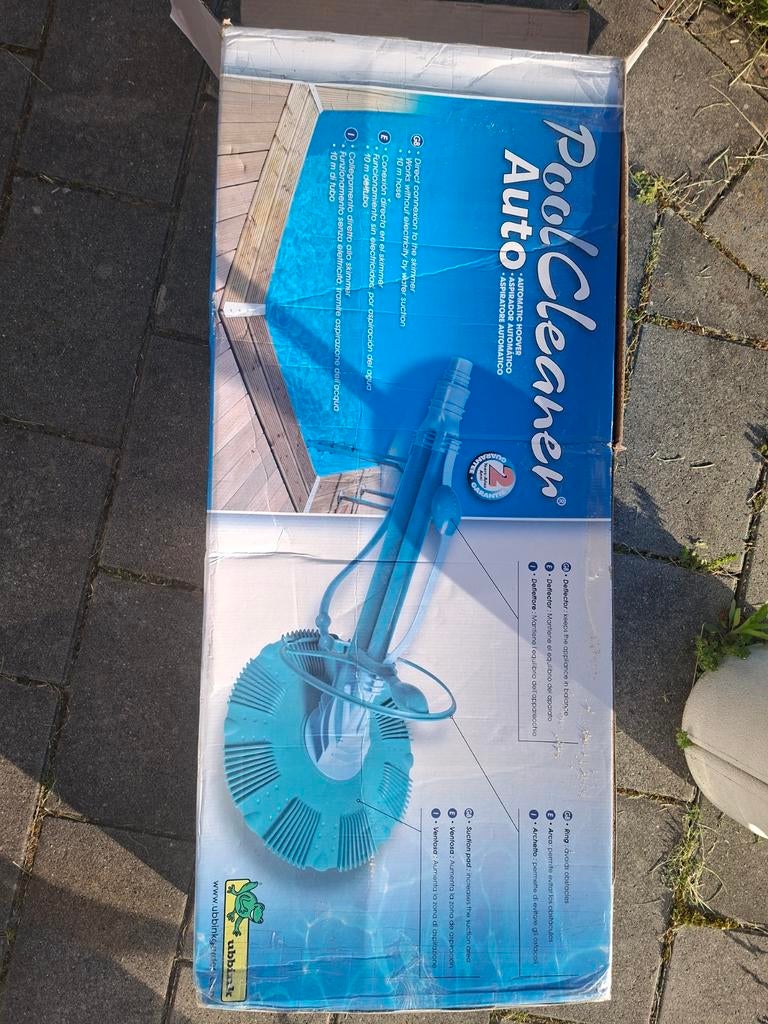 Zwembad cleaner ubbink & led fontein, Ophalen, Minder dan 80 cm, Overige typen, Zo goed als nieuw