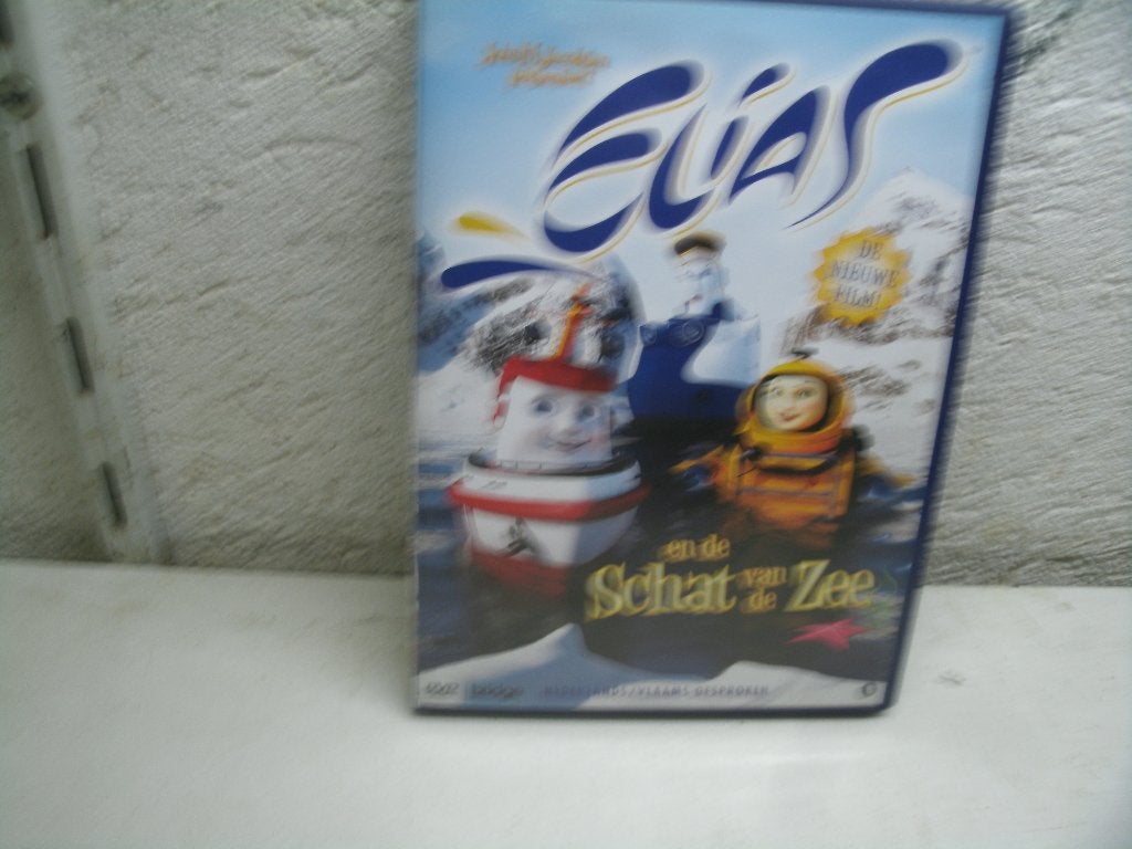 dvd 312k elias en de schat van de zee, Vanaf 6 jaar, Ophalen of Verzenden, Zo goed als nieuw