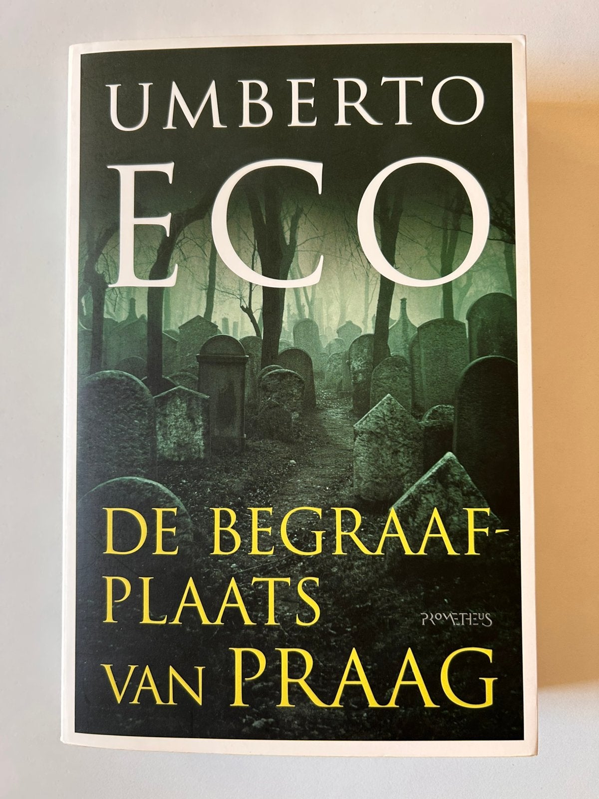 Umberto Eco - Begraafplaats van Praag, Ophalen of Verzenden, Zo goed als nieuw, Umberto Eco