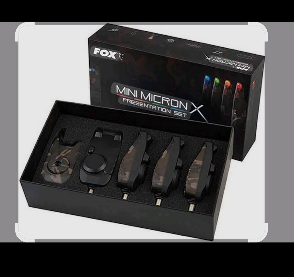 Fox mini micron x camo limited edition !, Ophalen of Verzenden, Nieuw, Complete set