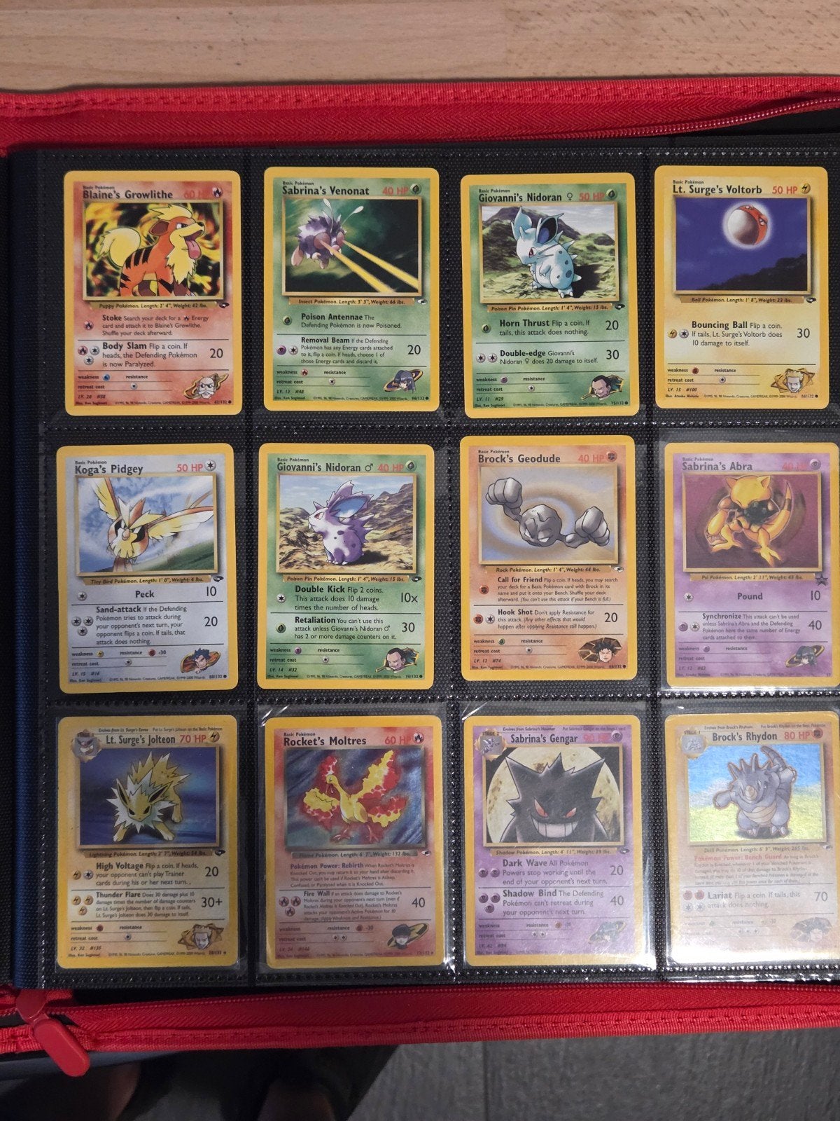 Pokémonkaarten – Gym Heroes & Gym Challenge (Losse verkoop), Ophalen of Verzenden, Zo goed als nieuw, Meerdere kaarten