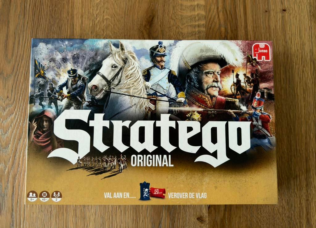Stratego bordspel, Een of twee spelers, Ophalen of Verzenden, Zo goed als nieuw