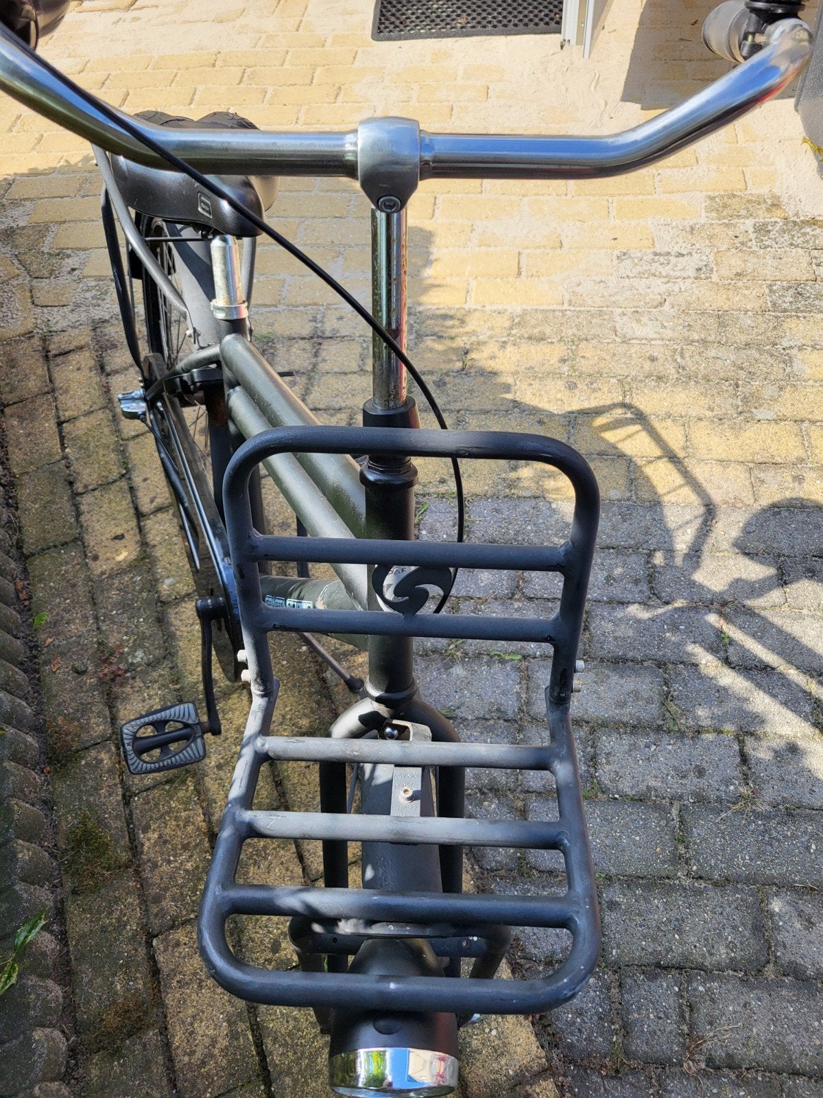 zwarte sparta fiets 24 inch, Ophalen, Gebruikt
