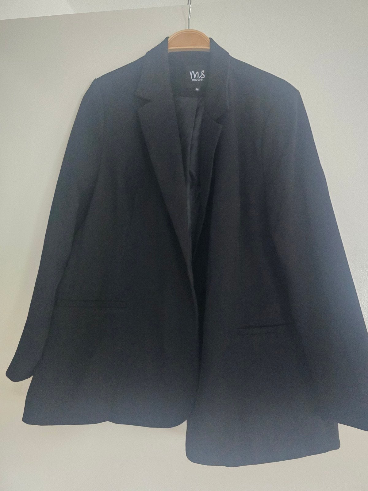 Ms mode blazer maat 46, Verzenden, Zwart, Zo goed als nieuw, MS Mode